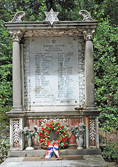 Lapide cimitero di Abbazia