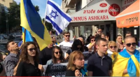 Manifestazione Gerusalemme per Ucraina