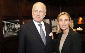 mogherini - ronald lauder