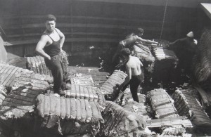 Il porto di Genova, 1964,-