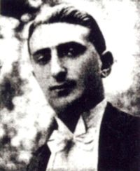 Il violinista e compositore ebreo polacco Artur Gold