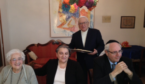 qui ancona . rav Laras, Bruno Coen