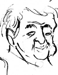 Emanuele e Giovanni Cavaglion ritratto di Claudio Treves