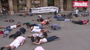 A Vienne, il flashmob