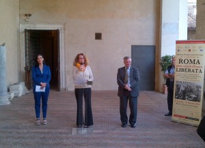 Mostra ROMA prima capitale d'Europa LIBERATA