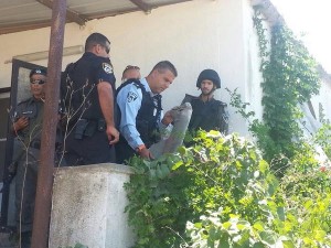 rocket police house ashkelon