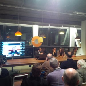 NL 141212 - Enrico Mentana-Daniele Nahum-Ben Dror Yemini-Lia Quartapelle - Milano - spazio open