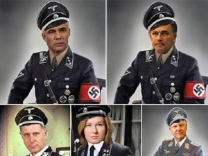 fotomontaggio nazista