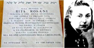 Rita Rosani - lapide