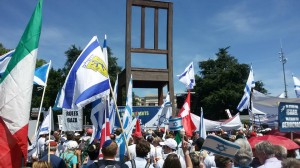 Manifestazione Ginevra - folla