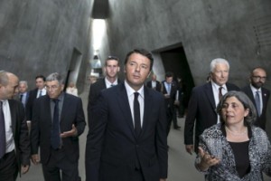 renzi gattegna yad vashem thumb