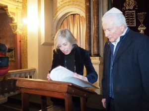 accordo UCEI-MUR Giannini - Gattegna sinagoga Tempel:Cracovia
