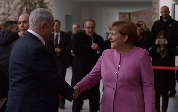 merkel netanyahu