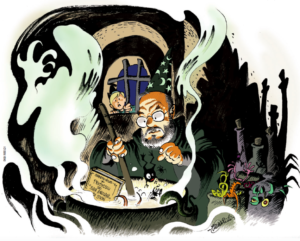 Umberto Eco by Enea Riboldi