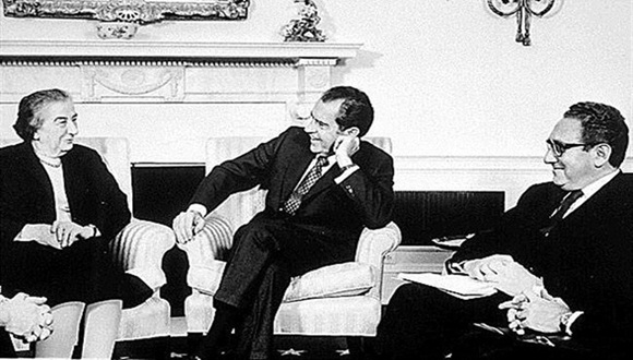 nixon kissinger e golda meir