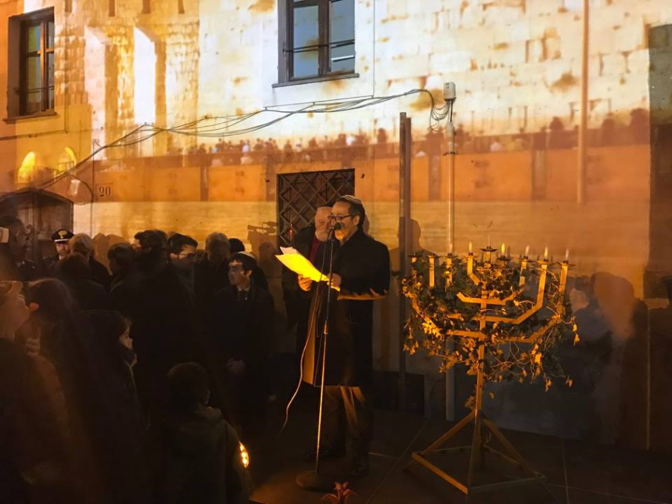 Chanukkah all’Israelitico <br> “Tornati un ospedale vivo”