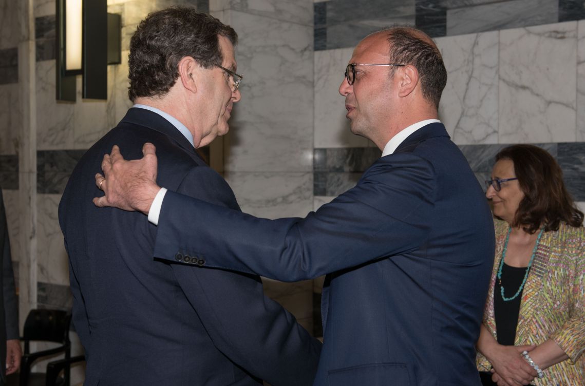 L’American Jewish Committee a Roma <br> Alfano: “Pace in Medio Oriente una priorità”