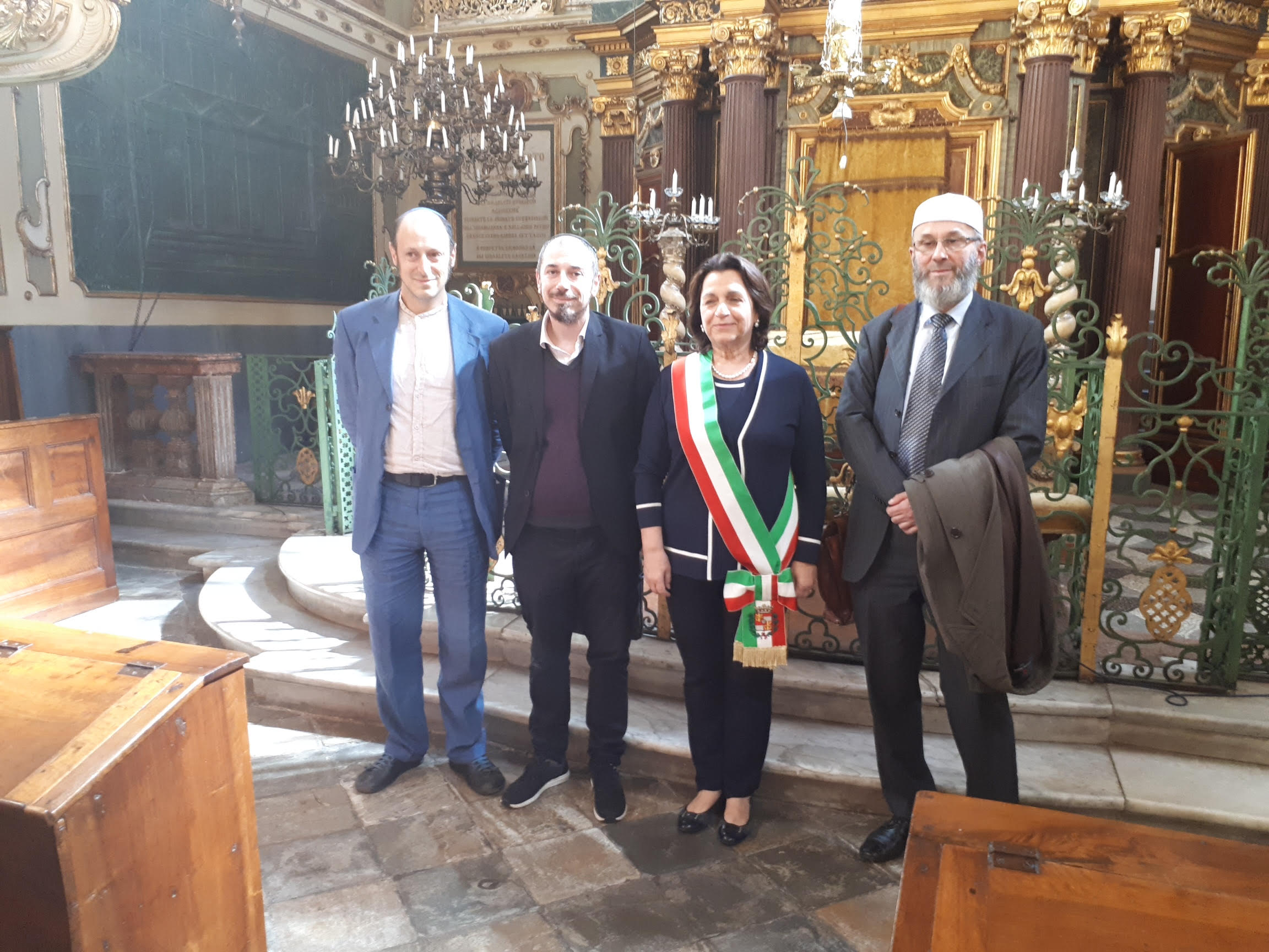 Casale, Dialogo in sinagoga