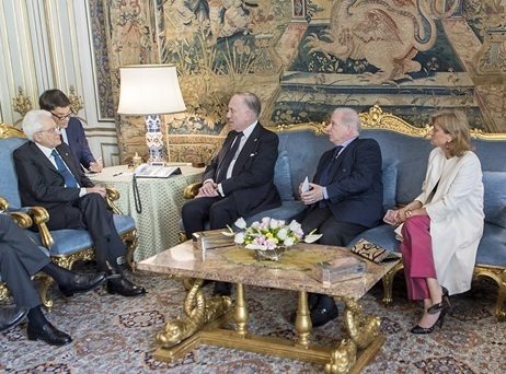 Il presidente del World Jewish Congress</br>incontra il Capo di Stato