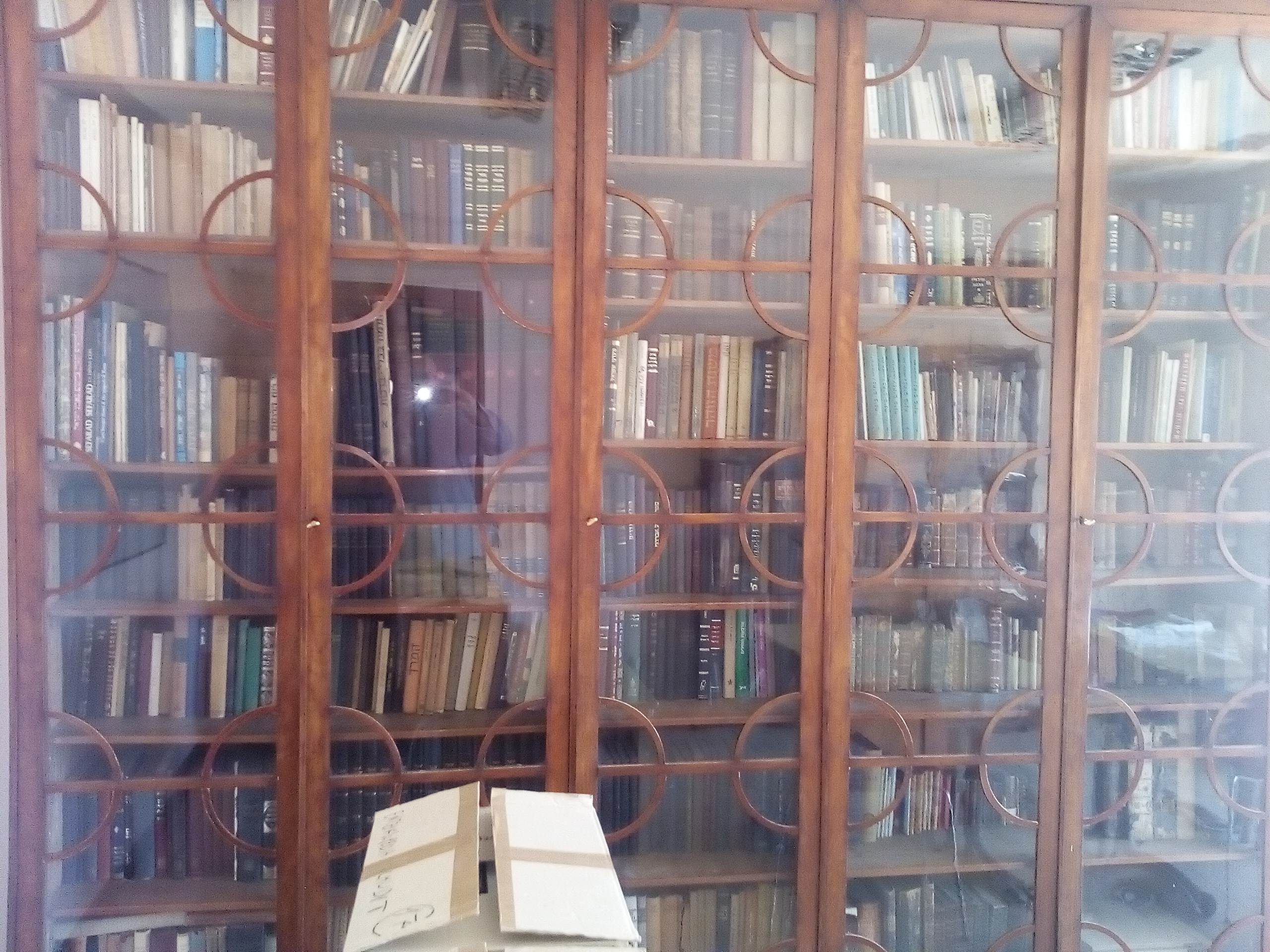 Rav Toaff, al Collegio Rabbinico <br> la sua biblioteca privata