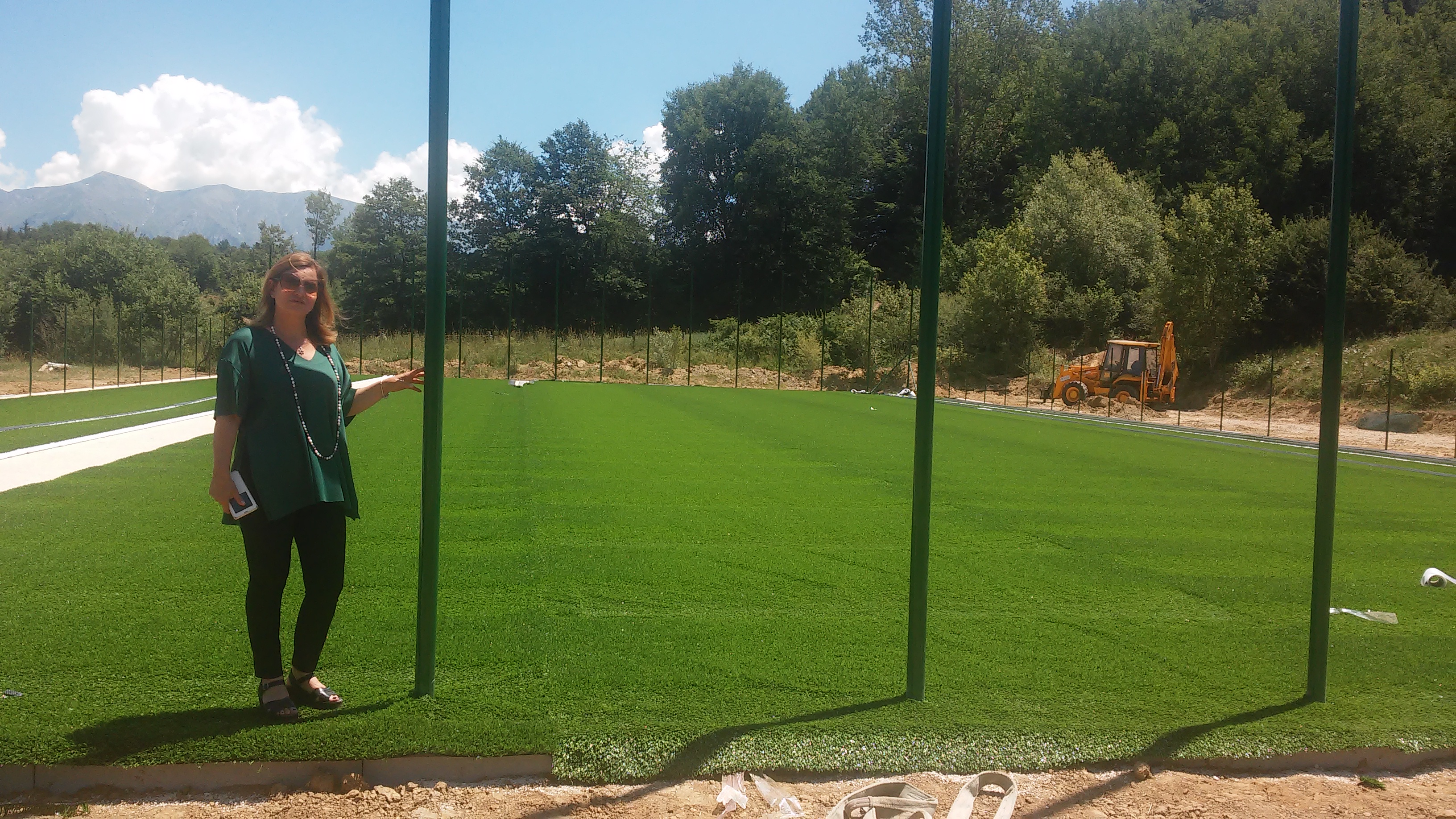 Amatrice, torna il pallone