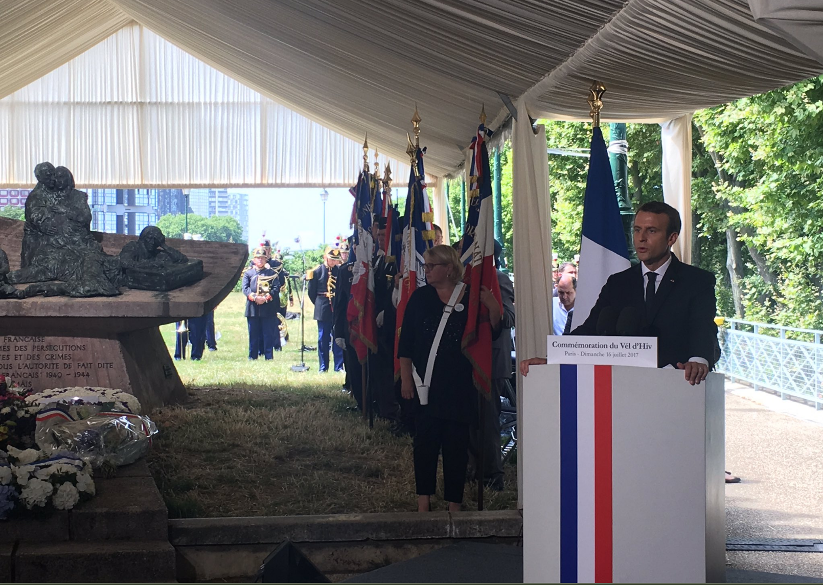 Il presidente Macron: “L’antisionismo </br>è un nuovo antisemitismo”