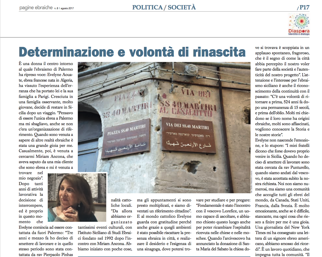 Palermo e l’ebraismo che rinasce