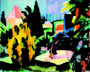3 Macke_Schlossgarten_Oberhofen copia