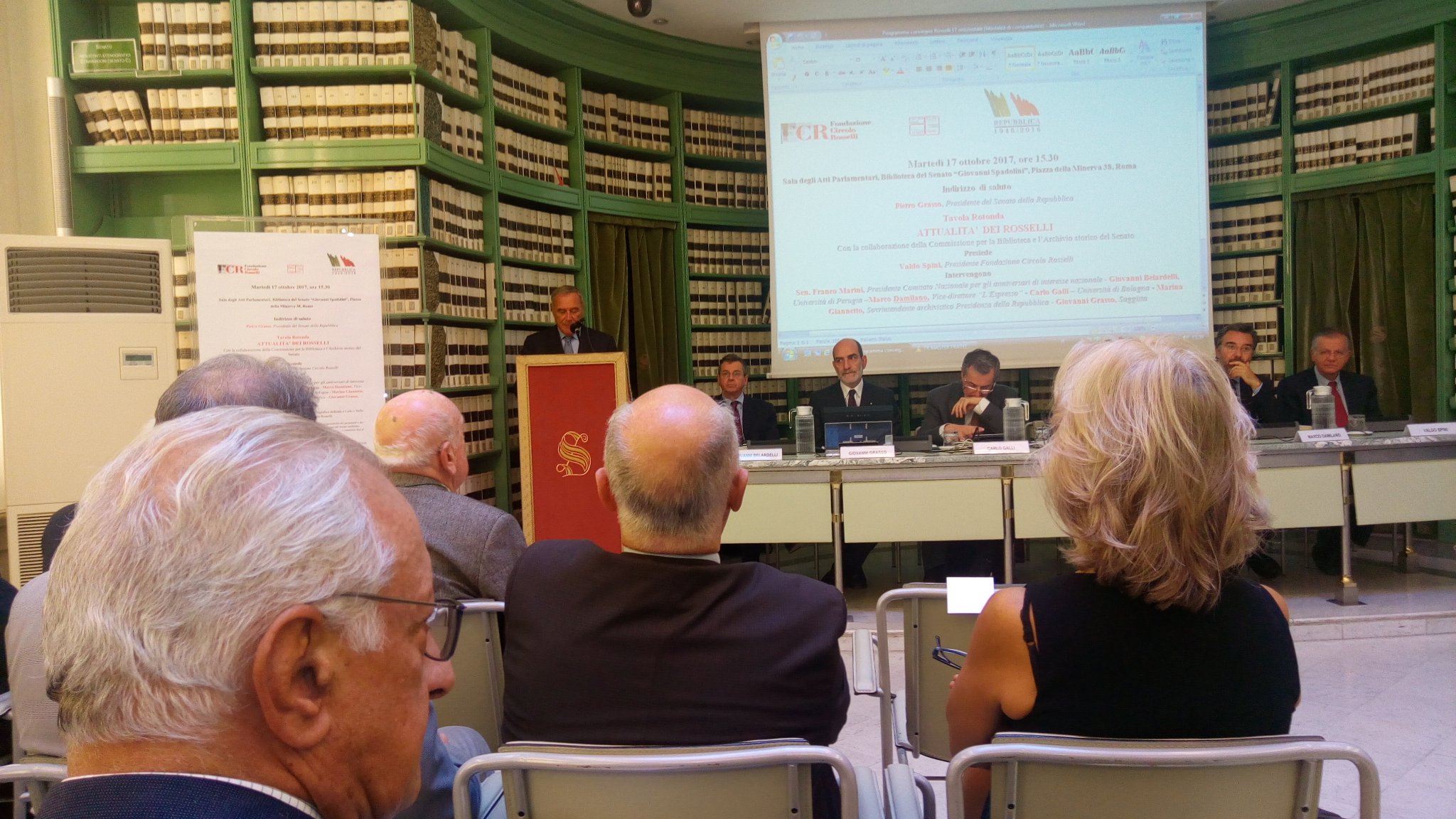 “Fratelli Rosselli, i loro ideali <br> un patrimonio dell’Italia intera”