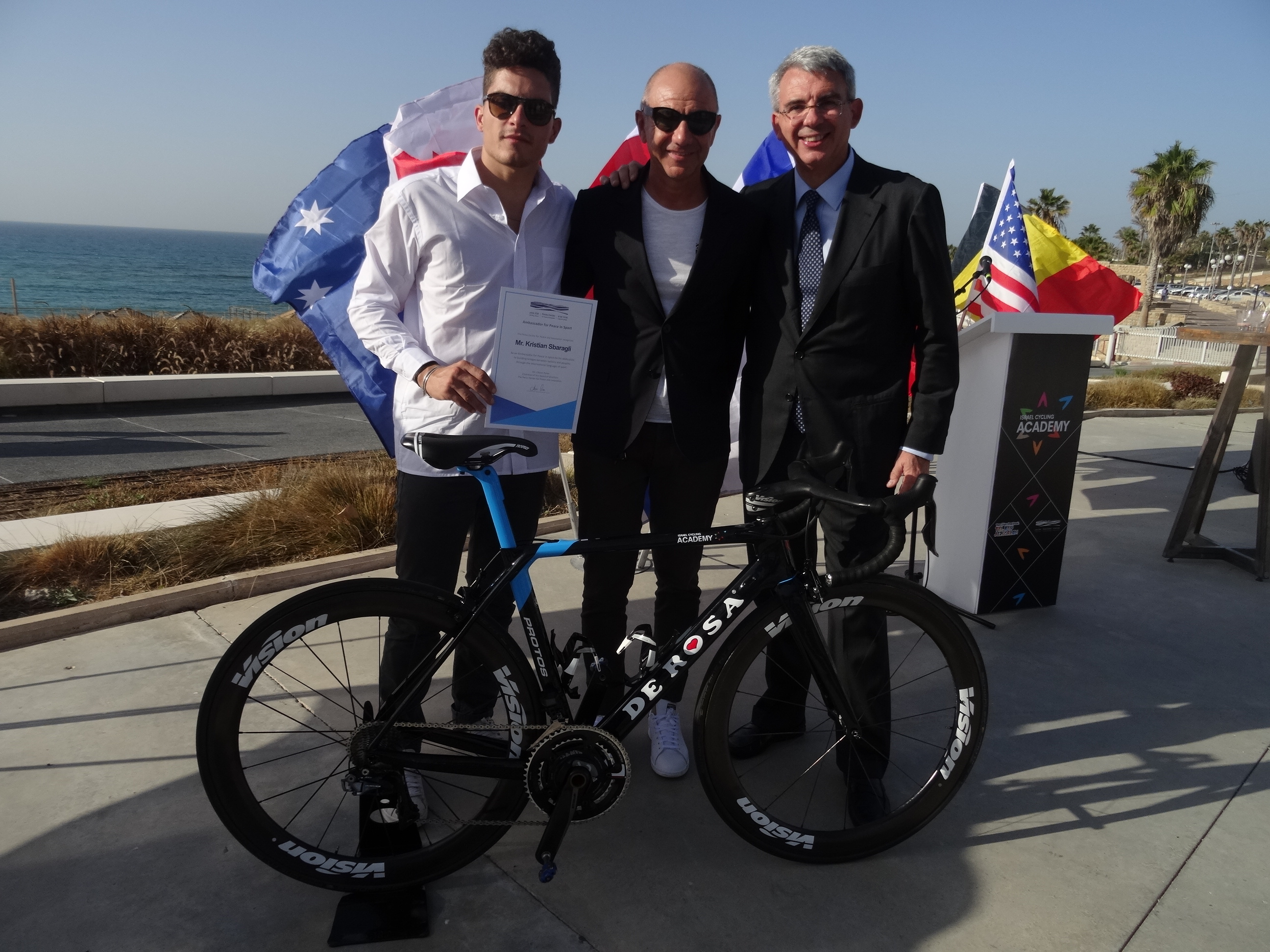 Israele sogna con il ciclismo <br> “Tanta Italia nel progetto”