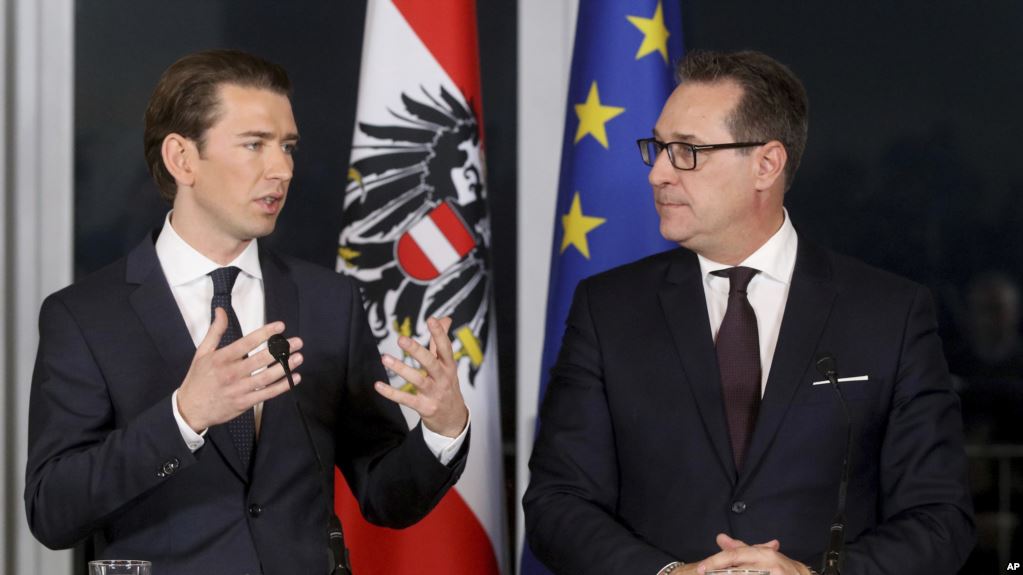 Austria, l’ultradestra nel governo</br> “Kurz sia argine al populismo”
