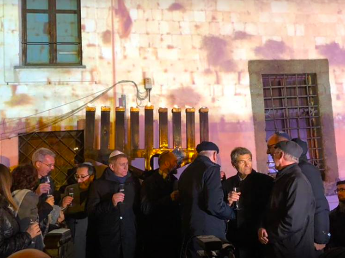 Chanukkah, l’accensione a Roma <br> “Otto luci per Gerusalemme”
