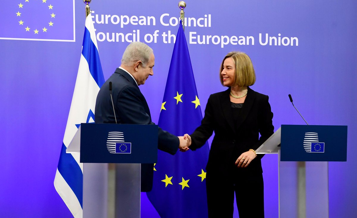 Netanyahu ai ministri europei: </br>“Seguite l’esempio americano”