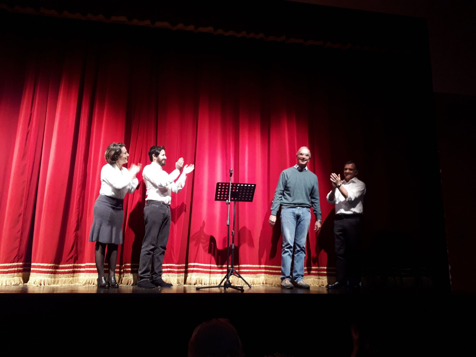 16 ottobre, la razzia a teatro