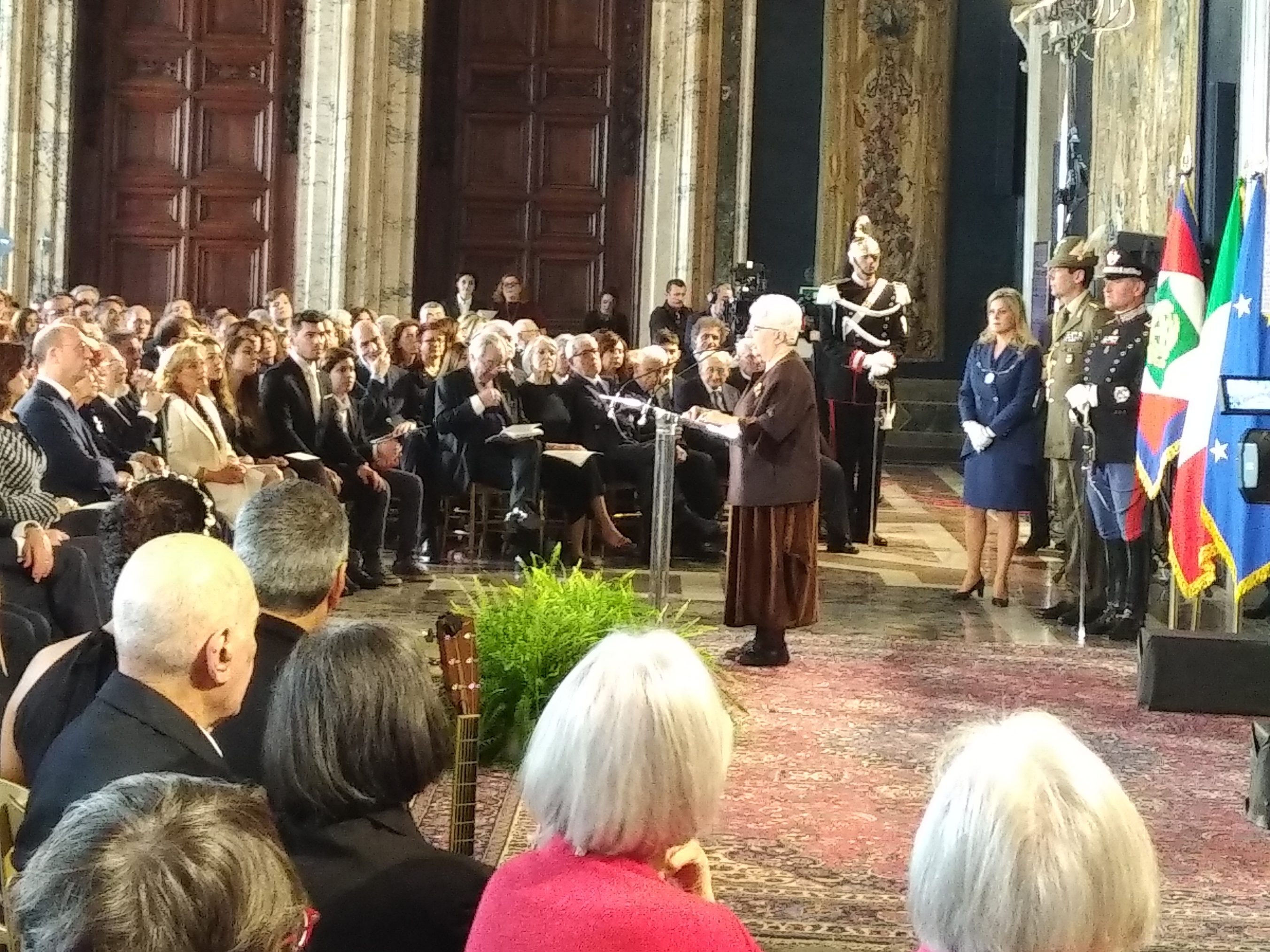 Quirinale, l’intervento di Anna Foa <br> “La Memoria ci apra gli occhi”