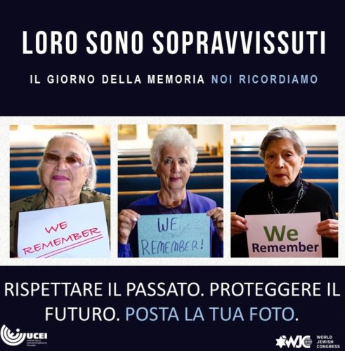 Memoria, la campagna è social </br>“Ricordiamo, anche sulla rete”