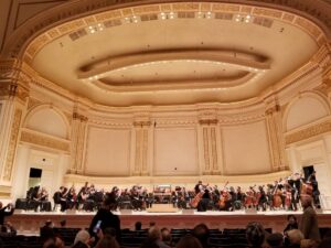 aldo finzi carnegie hall