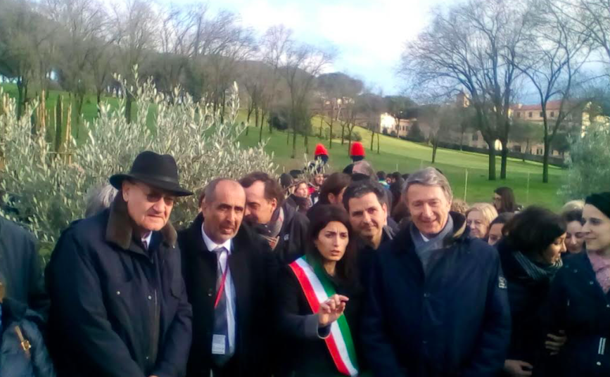 Roma, un giardino per i Giusti