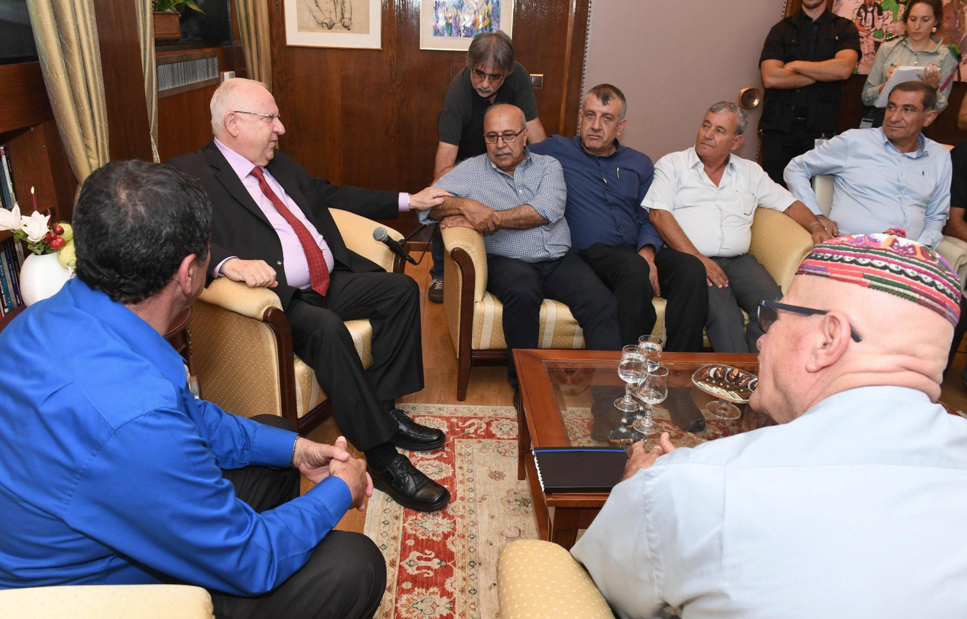 Il presidente d’Israele Rivlin: </br>“Difendiamo uguaglianza”