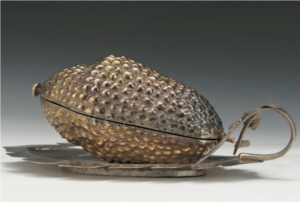 Etrog d’argento, sec XVIII, Germania