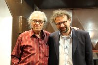 Gerusalemme, Israele. Francesco Lotoro con il pianista e compositore Alexander Tamir [Wolkowski]