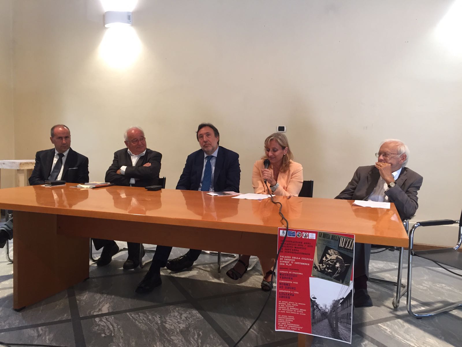 Stazzema, primo giorno sui banchi <br> “Memoria insegni la convivenza”