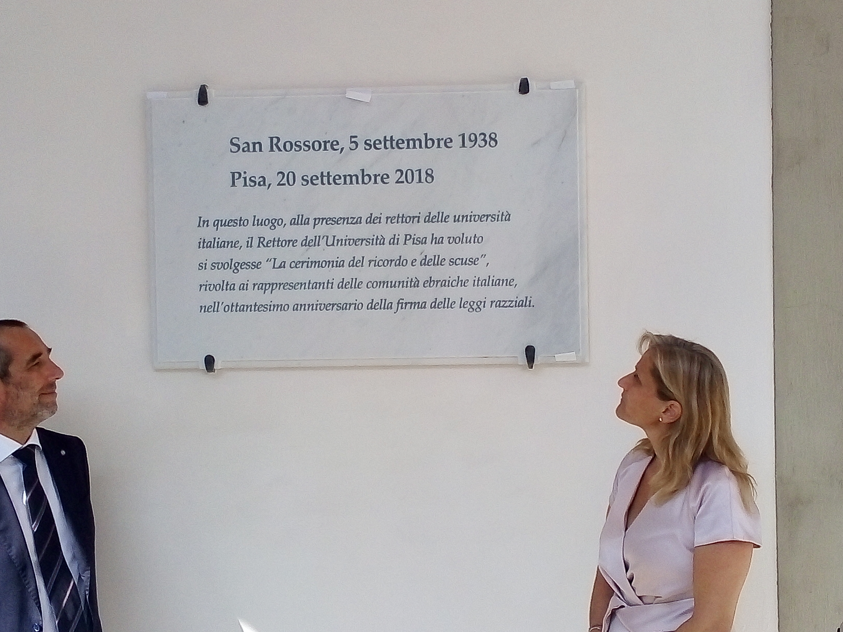 1938, le scuse e i valori da difendere