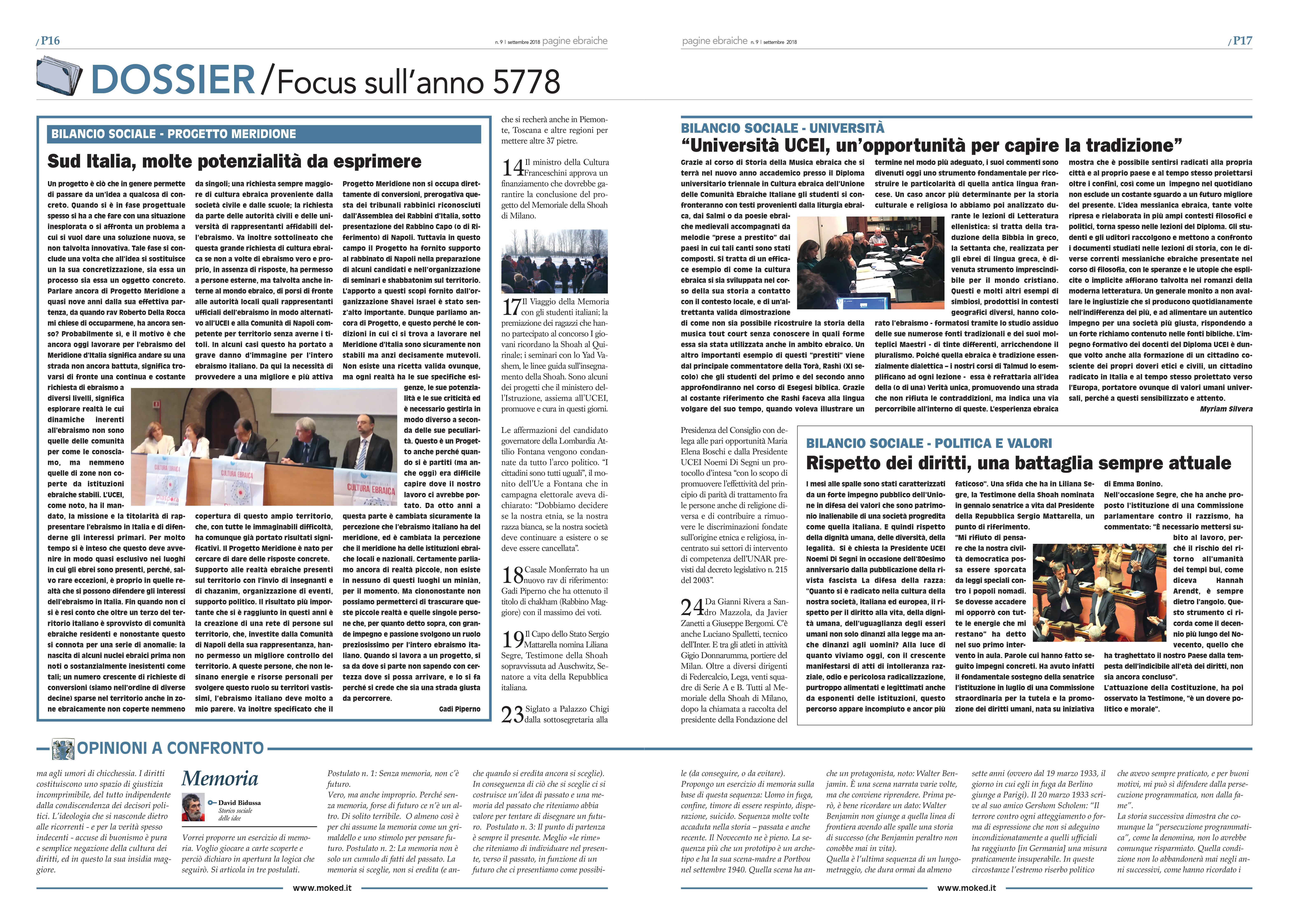 Bilancio Sociale 8 / Conoscenza attraverso lo studio