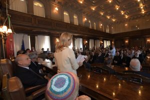 presidente UCEI Noemi Di Segni interviene comune Trieste