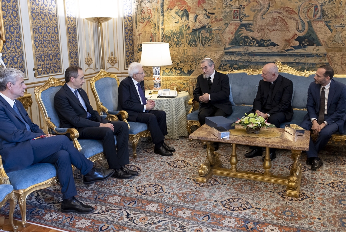 L’incontro al Quirinale <br> “Dialogo, sfida del presente”