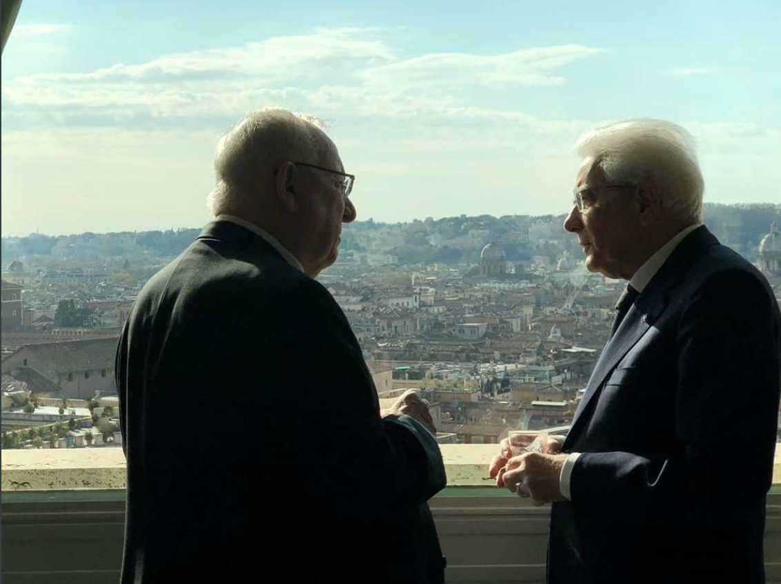 Il Presidente Rivlin a Roma </br>“Italia-Israele, legame forte”