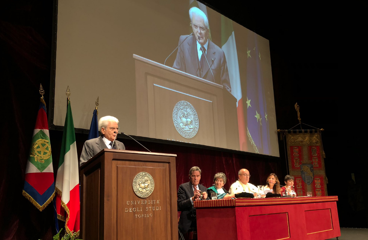 Mattarella in visita a Torino</br>“Europa, base della nostra cultura”