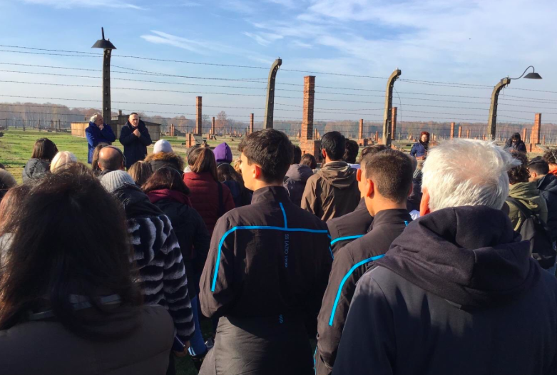 Memoria, la Lazio ad Auschwitz <br> “Qui per combattere pregiudizi”