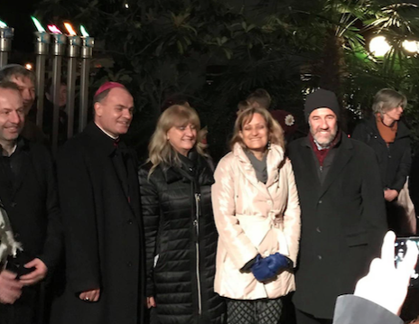 L’accensione a Merano <br> “Chanukkah, luce per tutti”
